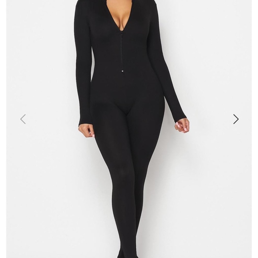 Full Length Zip Bodysuit